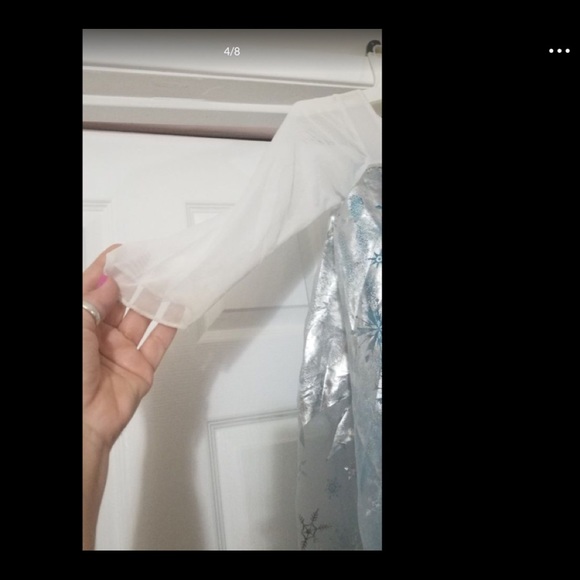 Frozen Elsa Snow Snowflakes haloween costume - Picture 4 of 8